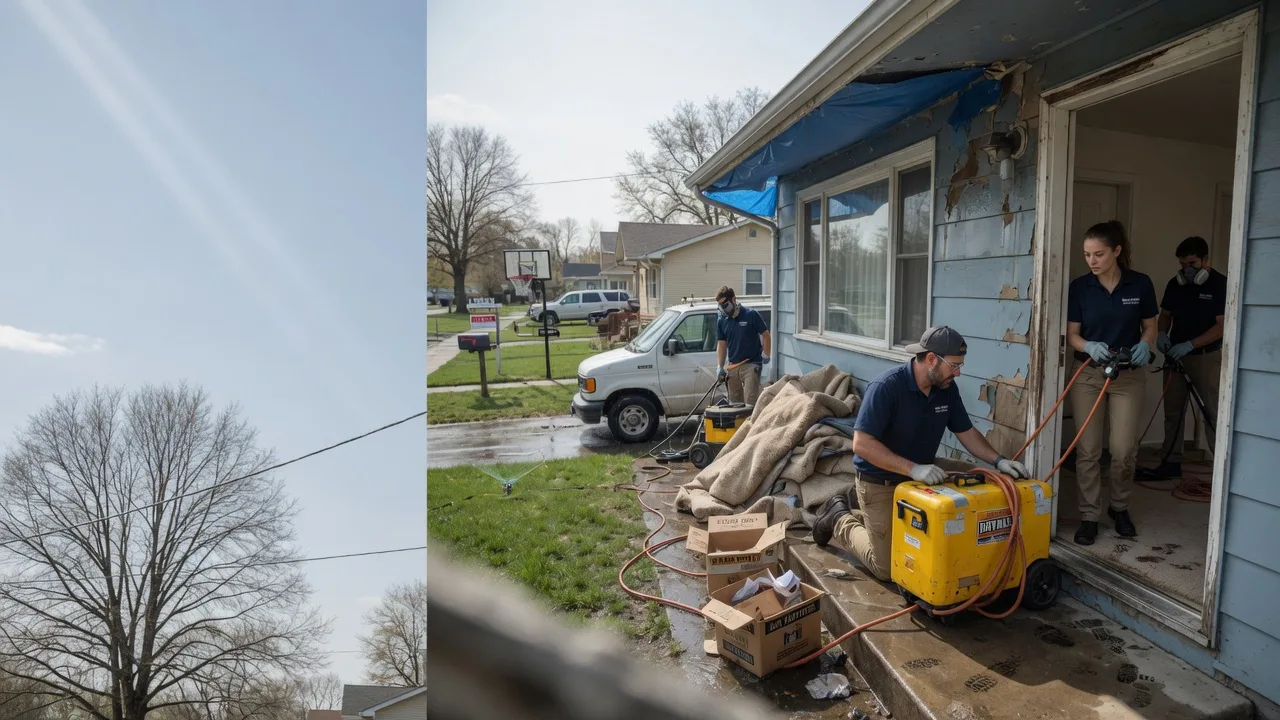 Basement Flood Cleanup in Antler, ND near me